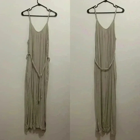 salty Lemon Pants - ❤️BNWT  Salty Lemon Flared Jumpsuit size S in Thyme